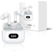be tunes In Ear Bluetooth Kopfhörer PRO BT-14 – 5.3 Kabelloser Bluetooth In Ear Kopfhörer USB C mit HiFi Stereo & tiefem Bass – Weiß