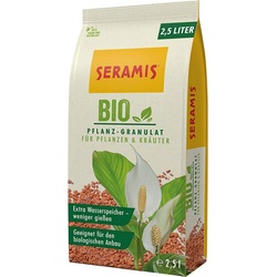 Seramis Pflanzgranulat Seramis BIO Pflanzgranulat für Pflanzen & Kräuter Vitalspray, mit BIO Pflanzgranulat für Pflanzen & Kräuter, 2,5 l