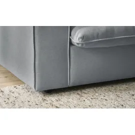 Sofa.de Big Sofa Stoff 3-Sitzer Grau