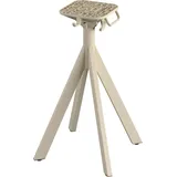 Essentials Untergestell "Infinity", beige (sandfarben), B:60cm H:72cm T:60cm, Stahl, Untergestelle, Esstisch-Zubehör Möbelfuß, niedrig