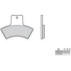 Brembo S.p.A. Bremsbeläge Off-Road Sintermetall - 07PO04SD