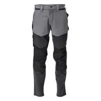 Mascot Stretch Bundhose "22379-311" Customized - 90C51 - anthrazit/schwarz