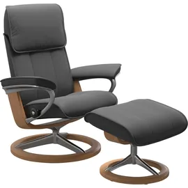 Stressless Stressless® Relaxsessel »Admiral« mit Signature Base, Größe M & L, Gestell Eiche grau