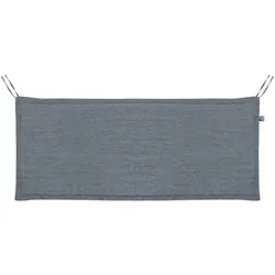 Bank-Auflage Unica 110 x 45 cm Stoff Blau Blue