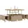 vidaXL Garten Essgruppe 3-tlg. Beige
