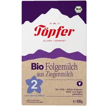 Töpfer Bio Folgemilch auf Ziegenmilchbasis 2 400 g