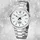 REGENT Armband-Uhr Funkwerk Metall silber FR-246 Herren Uhr Regent Funkuhr URFR246