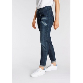 Herrlicher Ankle-Jeans »SHYRA CROPPED ORGANIC«, mit seitlicher Logo-Applizierung, Gr. 26 - N-Gr, precious 859, , 28526332-26 N-Gr