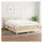 vidaXL Boxspringbett 140 x 200 cm Creme