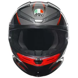 AGV K6 S Slashcut Schwarz/Grau/Rot