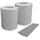 Allegra Sichtschutzstreifen 19 x 5000 cm Fenstergrau PVC 2 St.