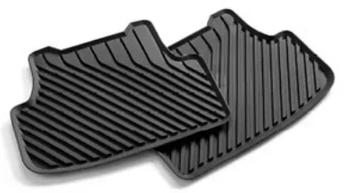 Original Audi A3 Allwetterfußmatten für hinten schwarz 8Y4061511 041