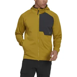 adidas Kapuzenjacke X-City Baumwollmix olivegrün Herren
