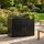 Dobar XL Hochbeet aus Metall mit Unterschrank 107 x 58 x 78 cm Anthrazit