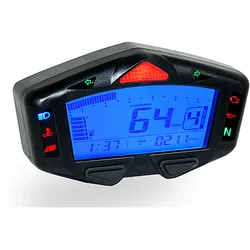 KOSO Digitales Multifunktions-Racing-Cockpit, DB-03R, schwarz