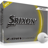 Srixon Z Star Diamond - Dutzend Golfbälle - Tour Level - Leistung - Urethan - 4 Schachteln à 3 Stück - Premium Golfzubehör und Golfgeschenke