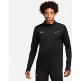 Nike Element Flash Herren Pullover FB8556-010 M - Black/Reflective Silver