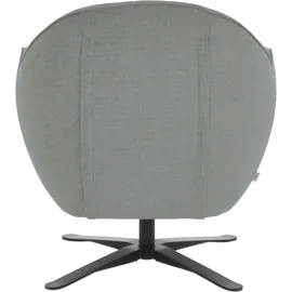 Home Affaire Drehsessel HOME AFFAIRE "Stavre, Loungesessel mit Drehfunktion", grau (grau pinstripe), B:83cm H:85cm T:80cm, 100% Polyester, Sessel, Drehsessel, in moderner Optik, mit elegantem Drehfuß