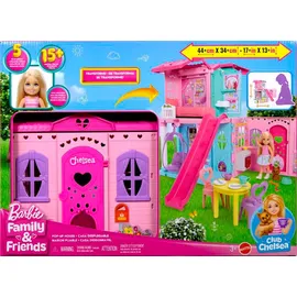 Barbie Puppenhaus Pop-Up-Haus Chelsea mehrfarbig JFW49