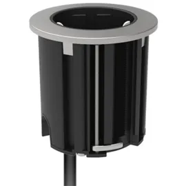 Kalb Material Für Möbel Einbausteckdose 230V Schwarz 2 St.