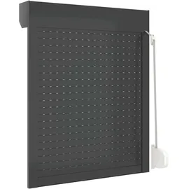 vidaXL Rollladen Aluminium 70x100 cm Anthrazit