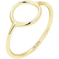Elli PREMIUM Geo Trend Look Kreis Statement 375 Gelbgold 54 Damen 