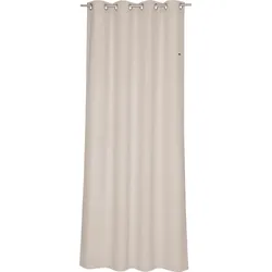 Esprit Ösenschal Harp 140 x 250 cm Polyester Beige Natur