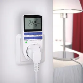 Bearware 4x Zeitschaltuhr, digital, 2,1" LCD-Display, max. 3680W, 10 Programme, Zufallsschaltung