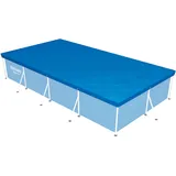 BESTWAY PE-Abdeckplane 410 x 226 cm, blau, eckig