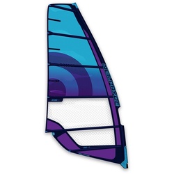 Neilpryde Ryde HD Windsurfsegel 23 NP Freeride Leicht Schnell, Segelgröße in m2: 7.7, Farbe: C4 deep purple aqua