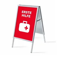 Showdown Displays Showdown Kundenstopper A1 Set ZPA1G32MEI290 Erste Hilfe