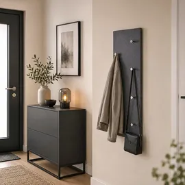 Haku-Möbel Wandgarderobe 42550 Grau