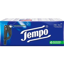 Tempo Taschentücher Klassik 4-lagig - 15 x 10 Tücher