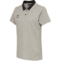 Hummel Move Kurzarm-poloshirt - Grey Melange - S