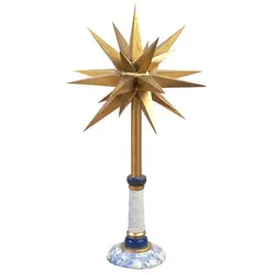 Hubrig-Volkskunst Adventsstern Höhe 6,5 cm