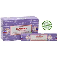 Saraswati Räucherstäbchen Satya Sai Baba "Lavender" Incense 15gr.