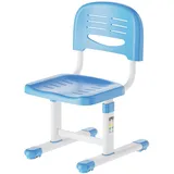 [en.casa] Kinderstuhl Sauda Himmelblau/Weiß
