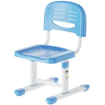 [en.casa] Kinderstuhl Sauda Himmelblau/Weiß