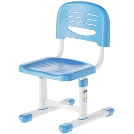 [en.casa] Kinderstuhl Sauda Himmelblau/Weiß
