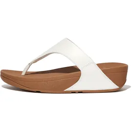 FitFlop Lulu Leder Flip-Flops Weiß 39