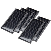 5Stk 5,5V Mini Solarpanel Polykristallin Solarzelle DIY für Ladegerät 44mmx24mm