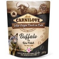 CARNILOVE Pouch Pate Buffalo with Rose Petals 300