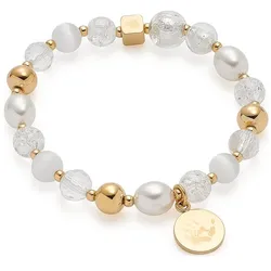 Leonardo Armband 18113 - weiß