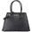 Henkeltasche Kunstleder Schwarz