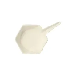 Papstar Pure Fingerfood-Schalen Hexagon, biologisch abbaubar, Nachhaltige Schalen für Fingerfood stabil umweltfreundlich und praktisch, 1 Packung = 50 Stück, Füllinhalt: 15 ml