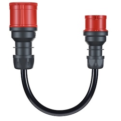 go-e Adapter Gemini flex 22kW auf 16A CEE rot
