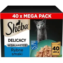 Sheba Delicacy in Jelly Fischgeschmacks-Kollektion 40 x 85 g