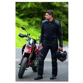 BÜSE Novaro Textil-/Lederjacke Schwarz 54