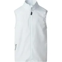 The North Face - Fontanales Wind Vest - Laufweste Gr L weiß/grau