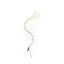 MARELIDA LED Draht Lichtbündel Pflanzenbeleuchtung Blumenstrauß 8 Stränge 100cm silber